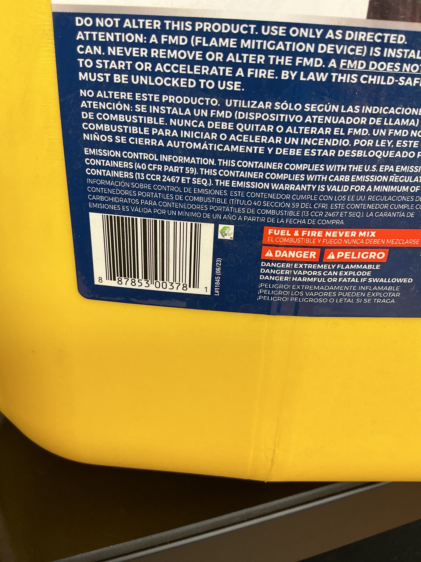 Scepter Diesel Container 5 gallon