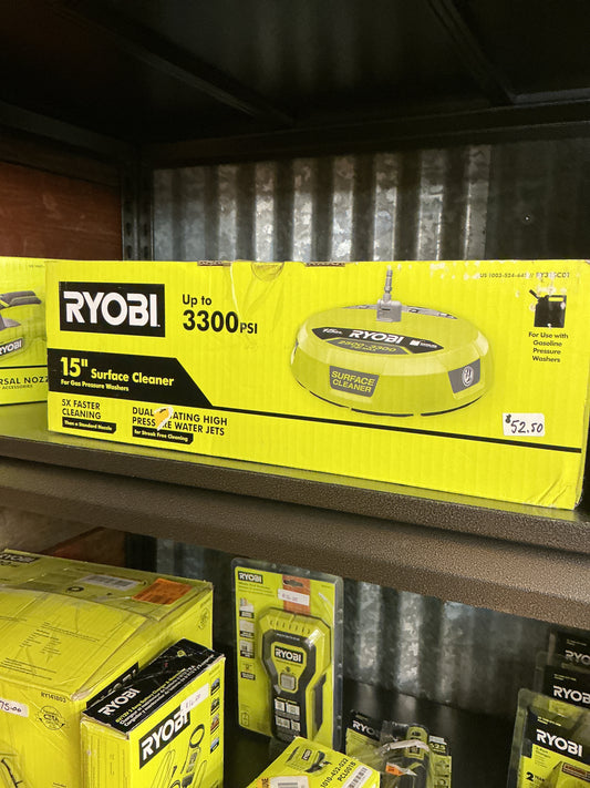 Ryobi 15” surface cleaner 3300psi