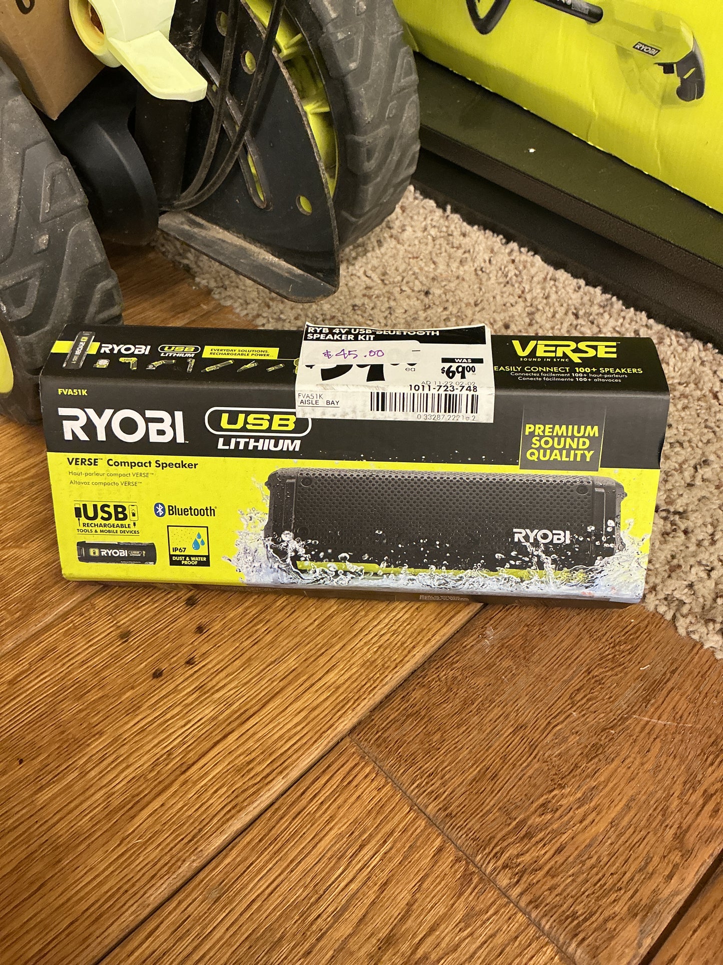 Ryobi Verse compact speaker