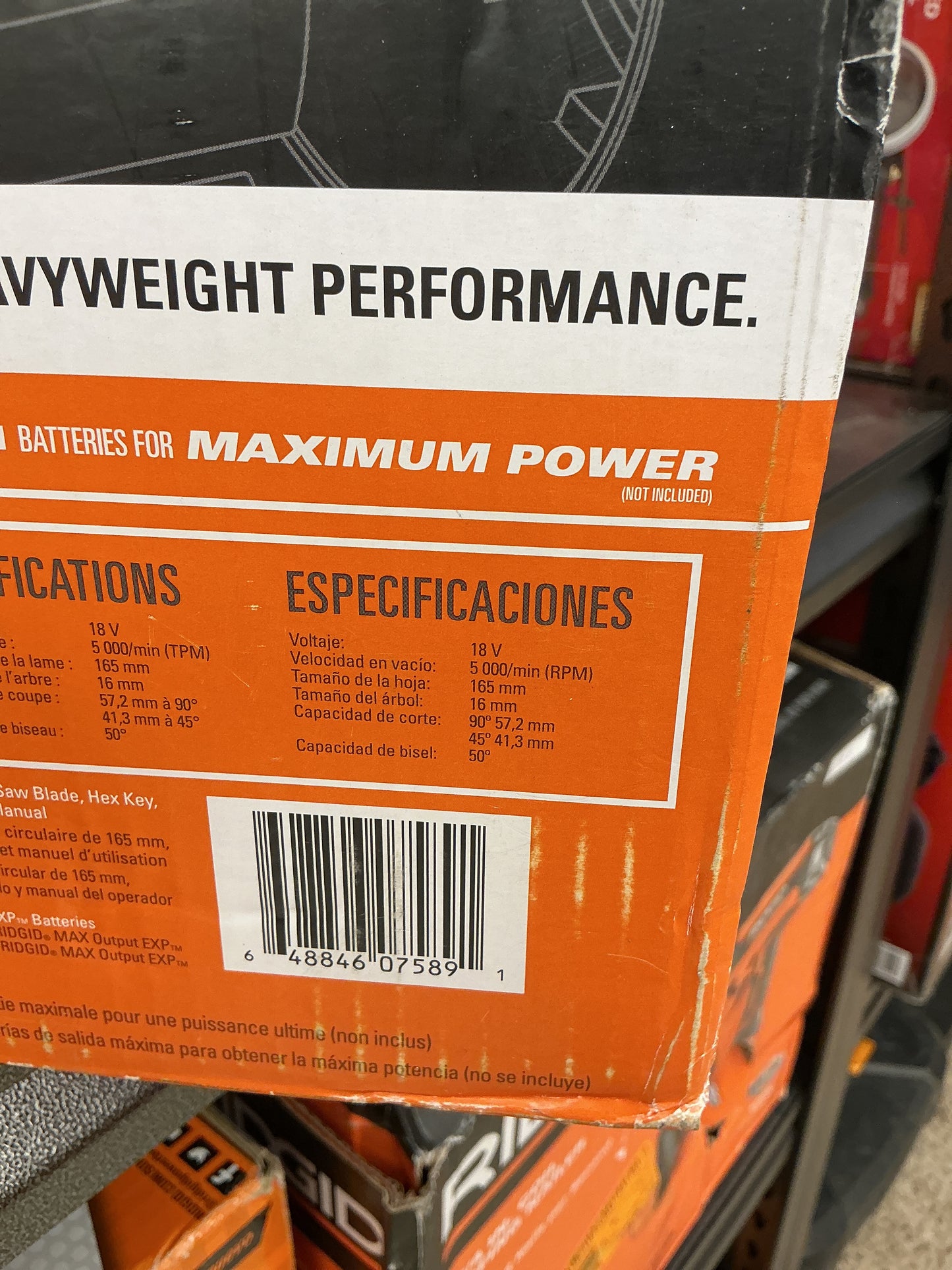 Rigid 6 1/2” Circular Saw R8656B