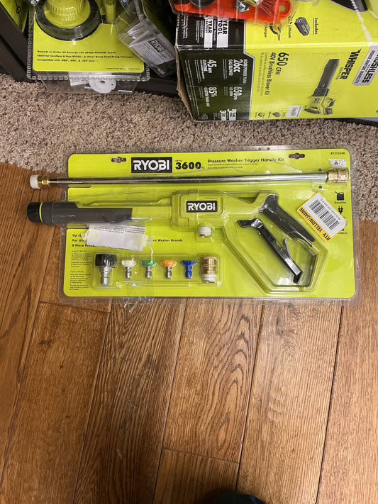 Ryobi 3600 psi pressure washer trigger handle kit
