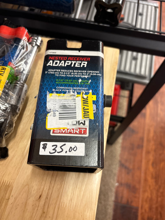 Tow Smart nested receiver adapter