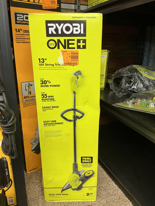 Ryobi 13” string trimmer/edger
