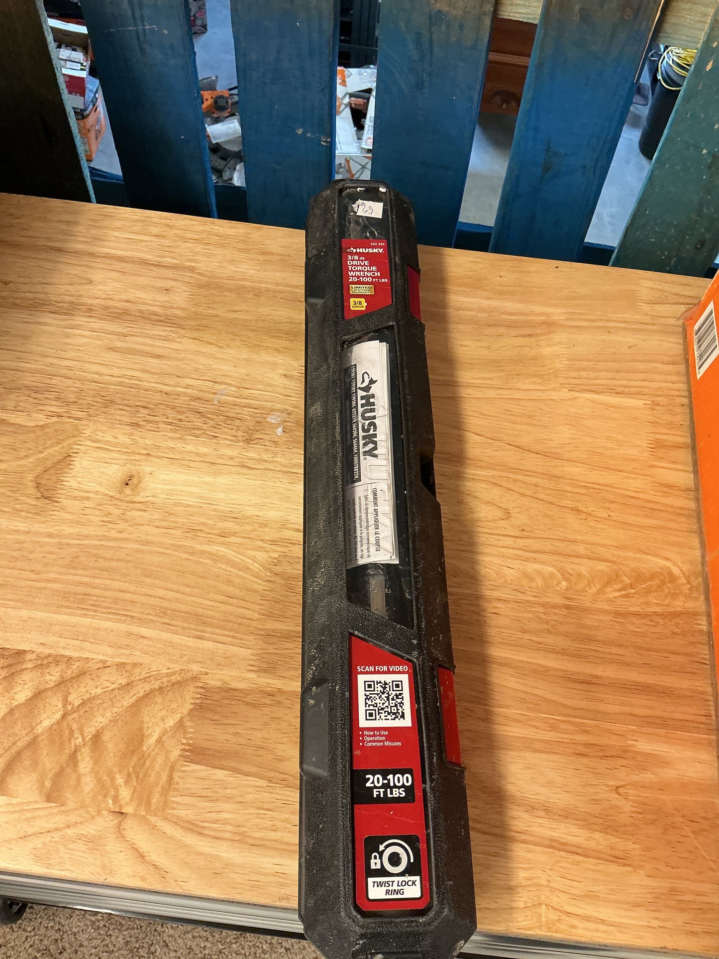 Husky 3/8" drive torque wrench
