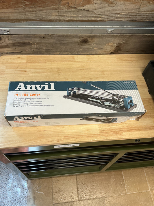 Anvil 14” tile cutter